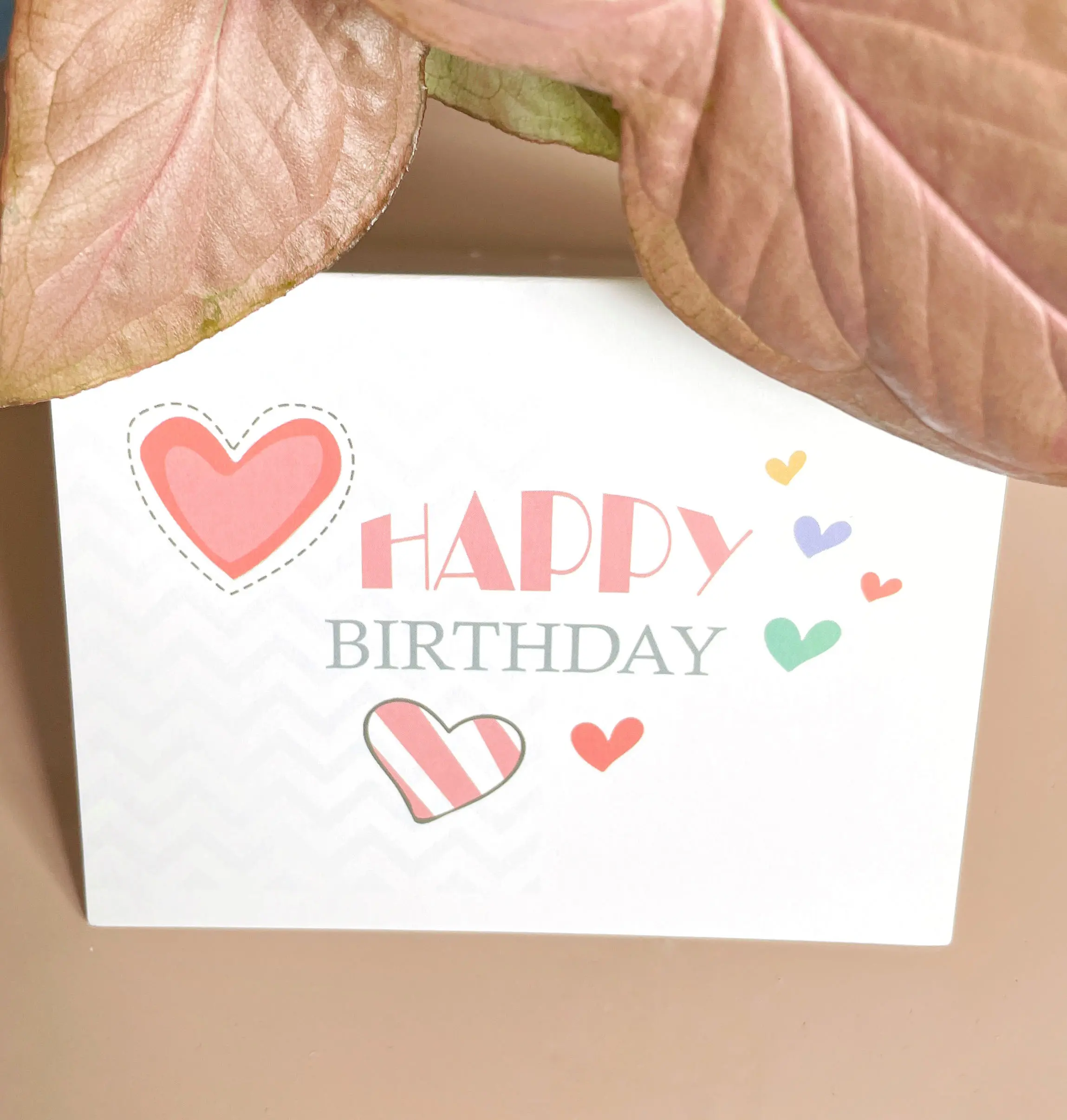 Happy birthday kaart afbeelding